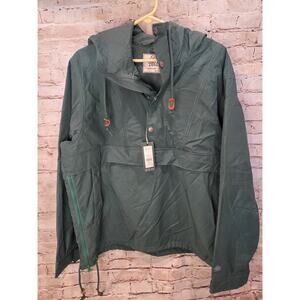 Alpine Design Mens Jacket Hoodie Size Large NWT Water & Wind Resistant Forest...